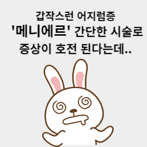 메니에르 치료법 고실개방술