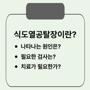 식도열공탈장